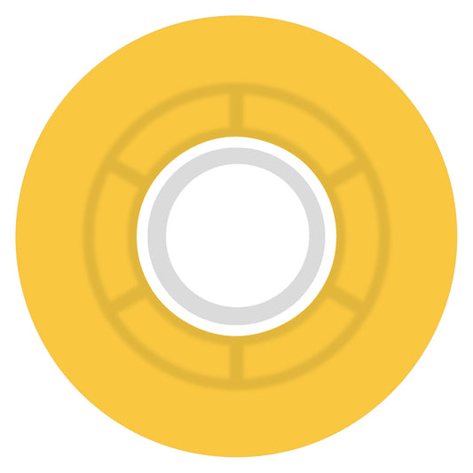 Ricta Wheels 55mm 78a Clouds Transparent Citrus White Skateboard Wheels