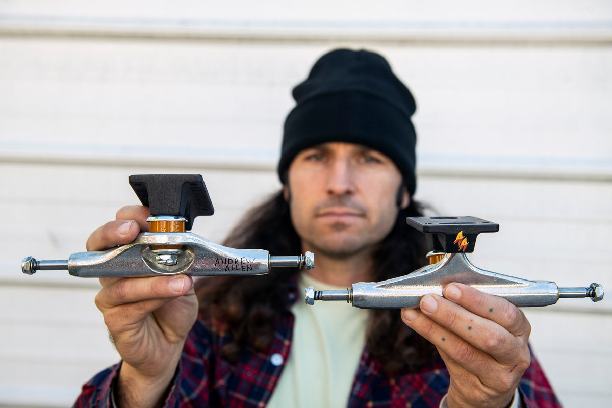 Independent Stage 11 Hollow Andrew Allen Pro Silver Black Standard Trucks