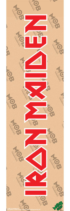 Graphic Mob Iron Maiden CLEAR 9" x 33" Skateboard Grip Tape