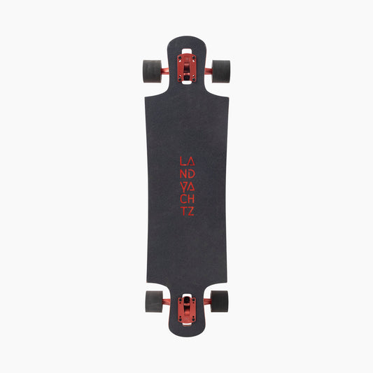 Landyachtz Drop Hammer Sun Fox Drop Thru Longboard Complete