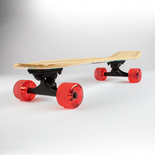 Sector 9 Bambino Shorebreak Kicktail Cruiser Longboard Complete