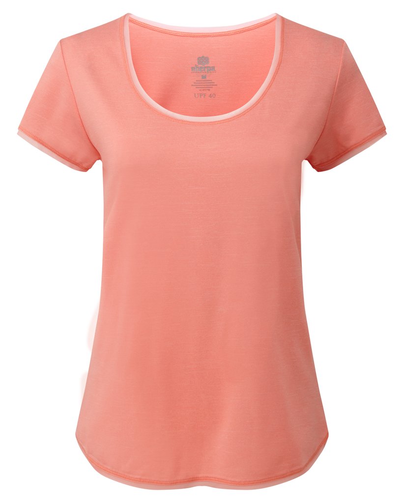 Sherpa Women's Valli Short Sleeve T-Shirt Mandala Pink