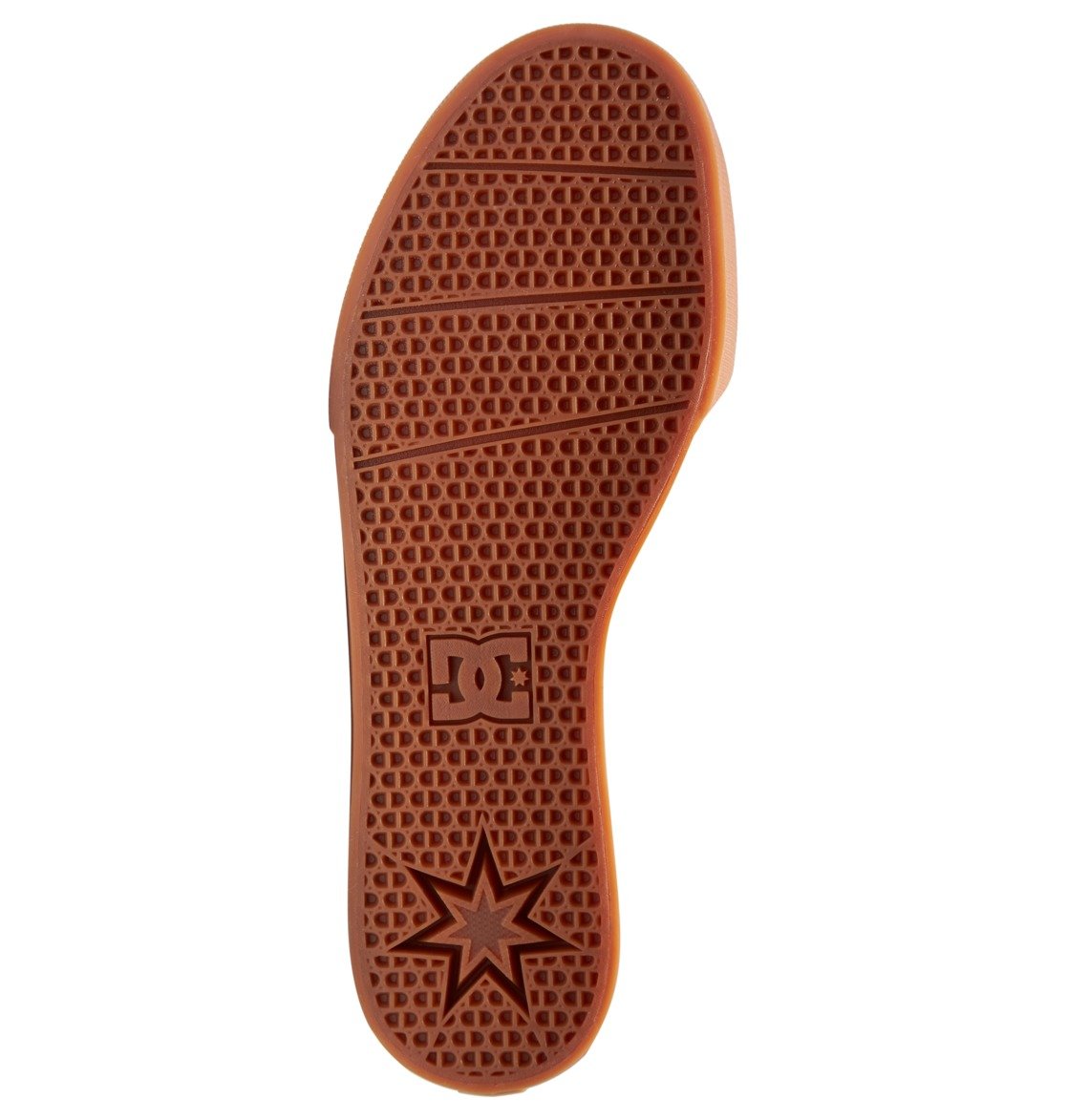 DC Trase Suede Shoes Burgundy Sole Bottom