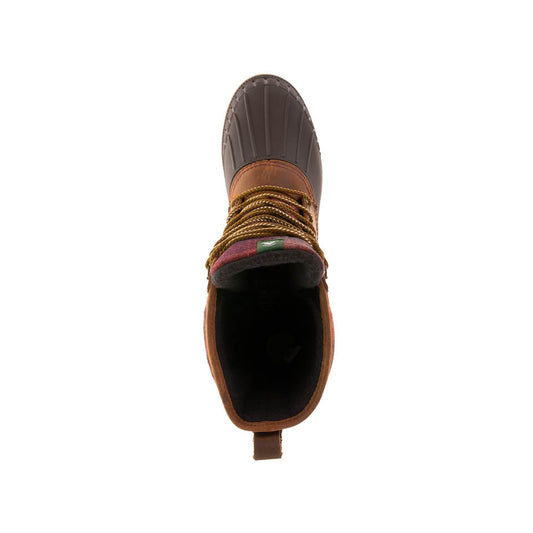 Kamik Sienna 2 high top waterproof insulated winter boot dark brown top inside