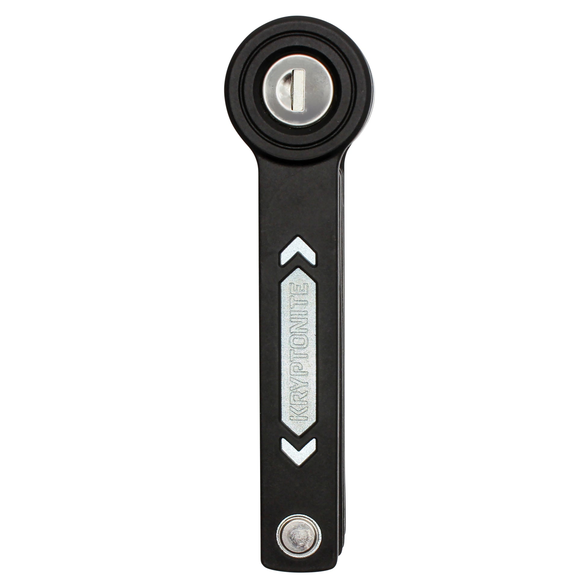 Kryptonite Keeper Mini Folding Bicycle Lock, Keyed Black