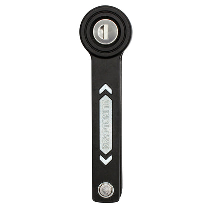 Kryptonite Keeper Mini Folding Bicycle Lock, Keyed Black