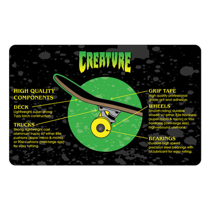 Creature Skateboards Features