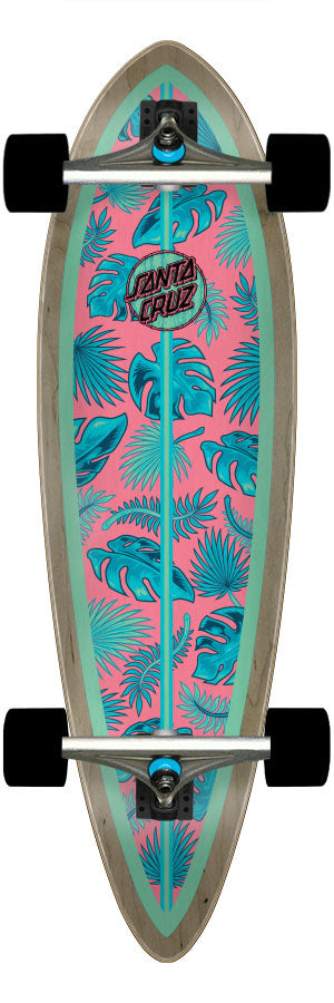 Santa Cruz Cabana Dot 9.20in x 33in Pintail Longboard Complete