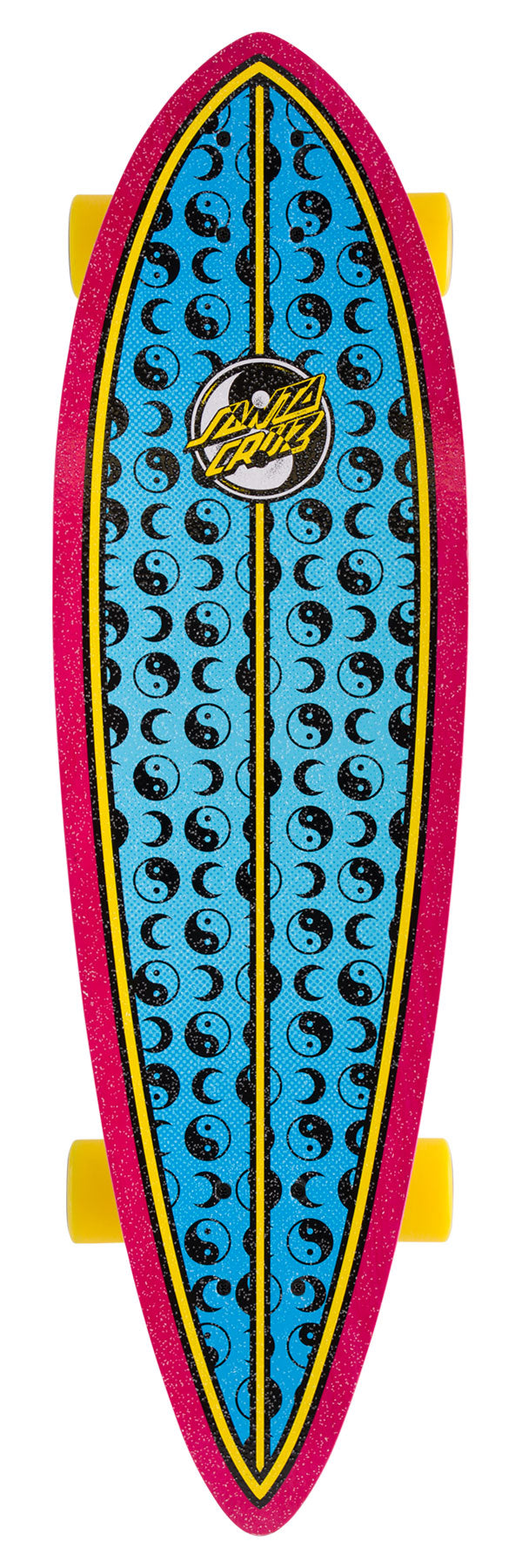 Santa Cruz Yin Yang Dot 9.20in x 33in Pintail Longboard Complete