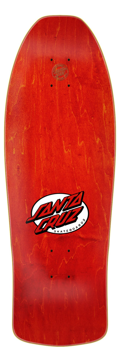 Santa Cruz Oops Mucus Reissue Shaped 10.32in x 30.7in Skateboard Deck