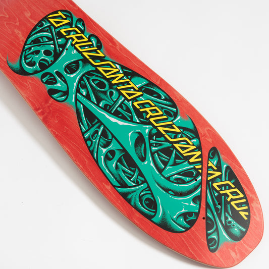 Santa Cruz Oops Mucus Reissue Shaped 10.32in x 30.7in Skateboard Deck