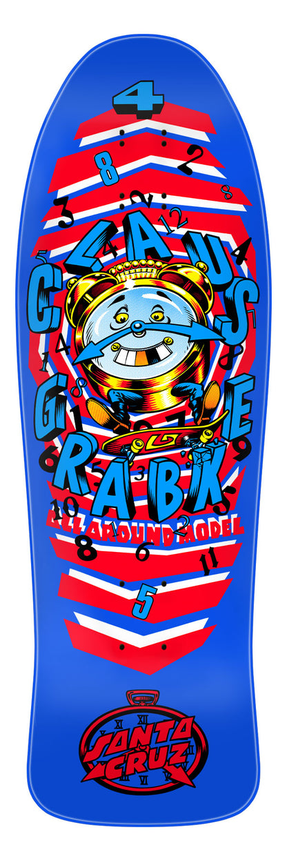 Santa Cruz Grabke All Around Reissue 9.89in x 30.94in Skateboard Deck