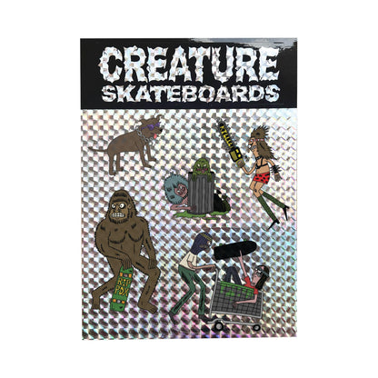 Creature Raffin Shred Party Deux Pro 8.53in x 32.19in Skateboard Deck