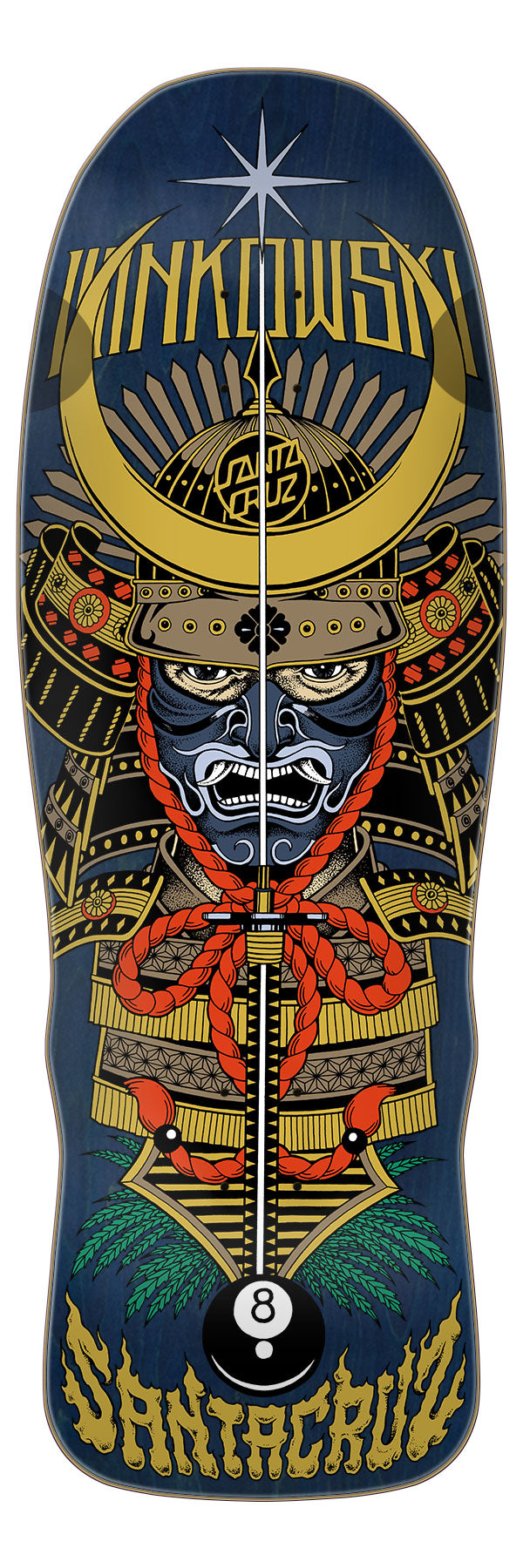 Santa Cruz Winkowski Samurai Pro Shaped 10.35in x 30.54in Skateboard Deck