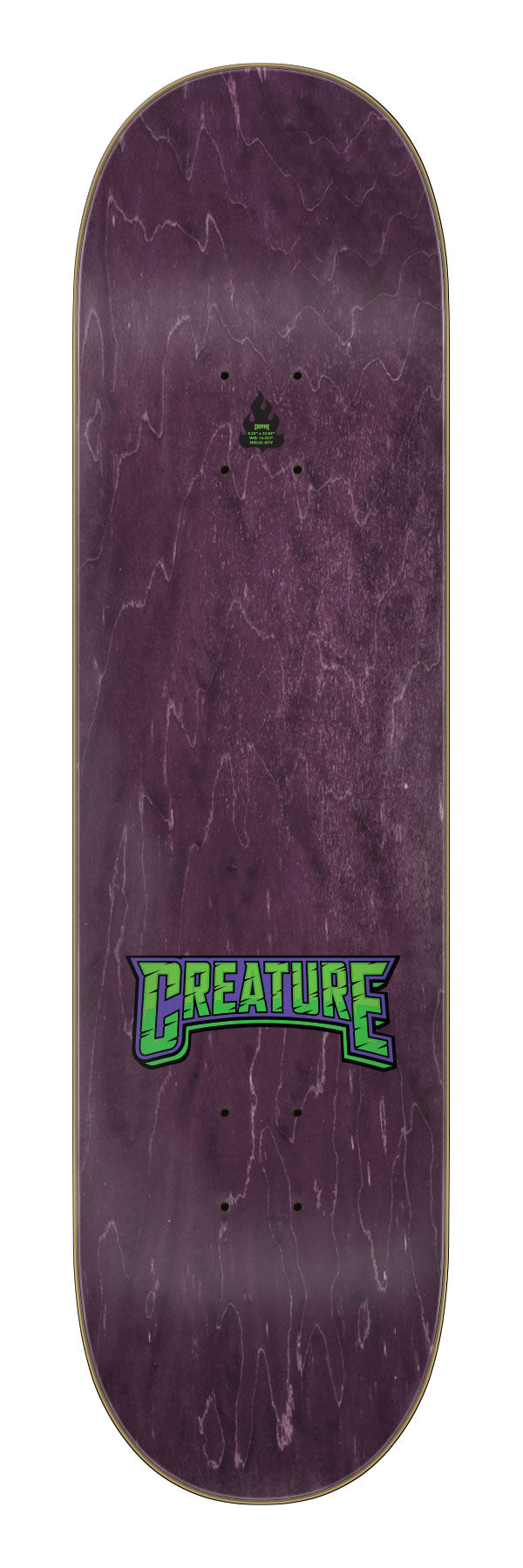 Creature Lockwood Robo Wolf Pro 8.25in x 32.04in Skateboard Deck