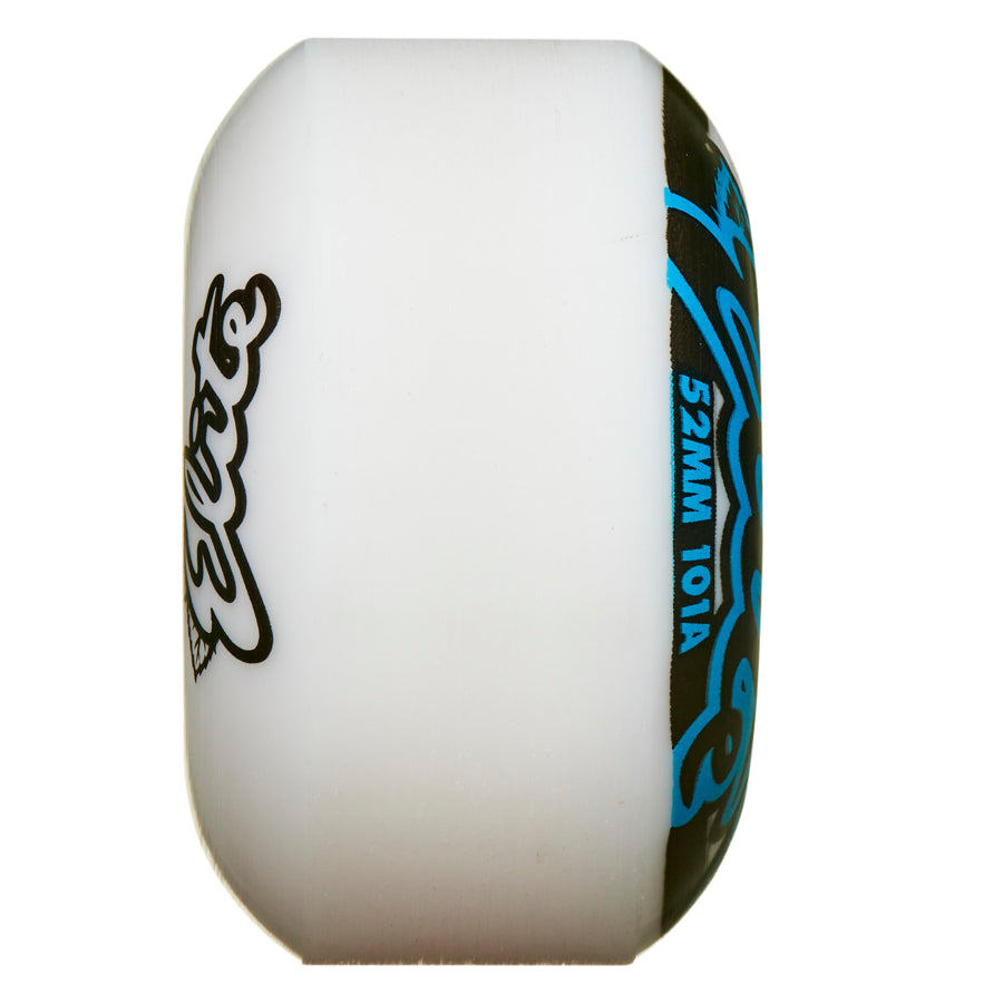 OJ Wheels Elite EZ Edge 53mm 101a Skateboard Wheels White Blue Black