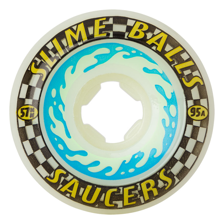 Slime Balls Wheels Saucers 57mm 95a Skateboard Wheels