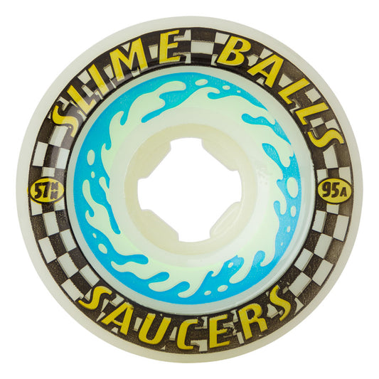 Slime Balls Wheels Saucers 57mm 95a Skateboard Wheels