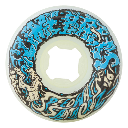 Slime Balls Wheels Vomit Mini White/Blue 53mm 97a Skateboard Wheels