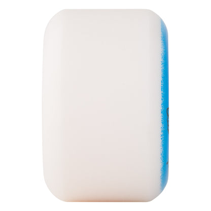 OJ Wheels 55mm 101a Wooten Screaming Cast Elite White Blue Hardline Skate Wheels (Set of 4)