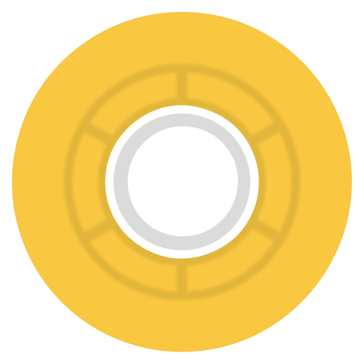Ricta Wheels 55mm 78a Clouds Transparent Citrus White Skateboard Wheels