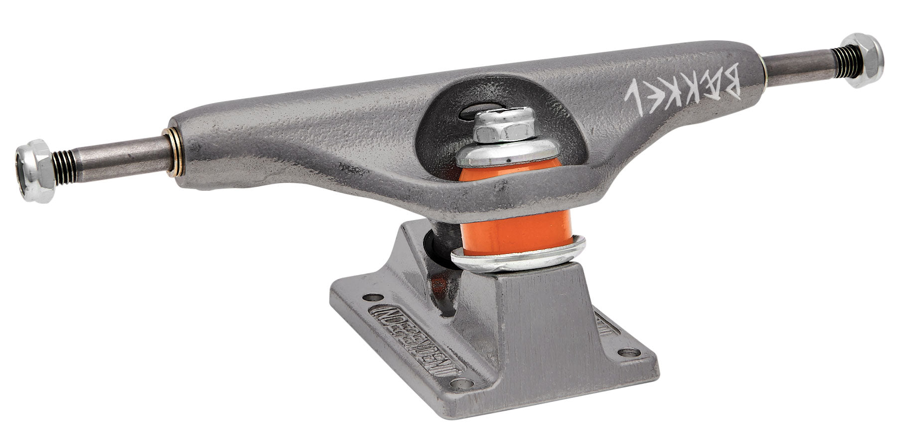 Independent Stage 11 Hollow Kevin Baekkel Pro Transparent Black Standard Trucks (Set of 2)
