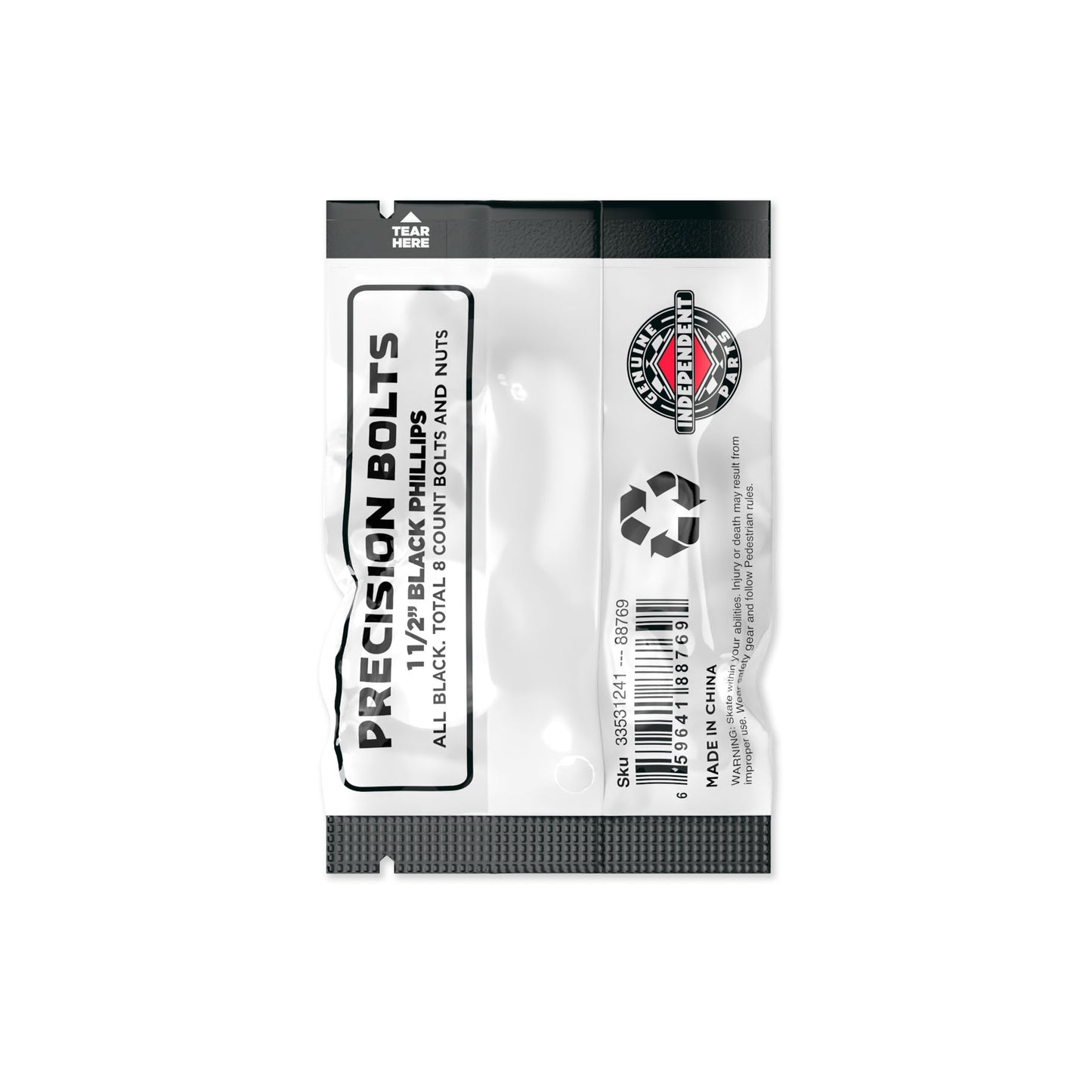 Independent Genuine Parts 1.5 in Black Phillips Skate Hardware Media 1 of 8
