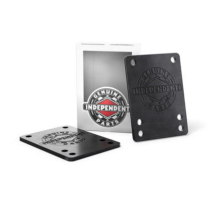 Independent Genuine Parts Black 1/8 in Shock Riser Pads