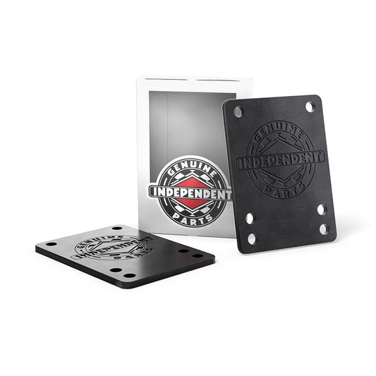 Independent Genuine Parts Black 1/8 in Shock Riser Pads