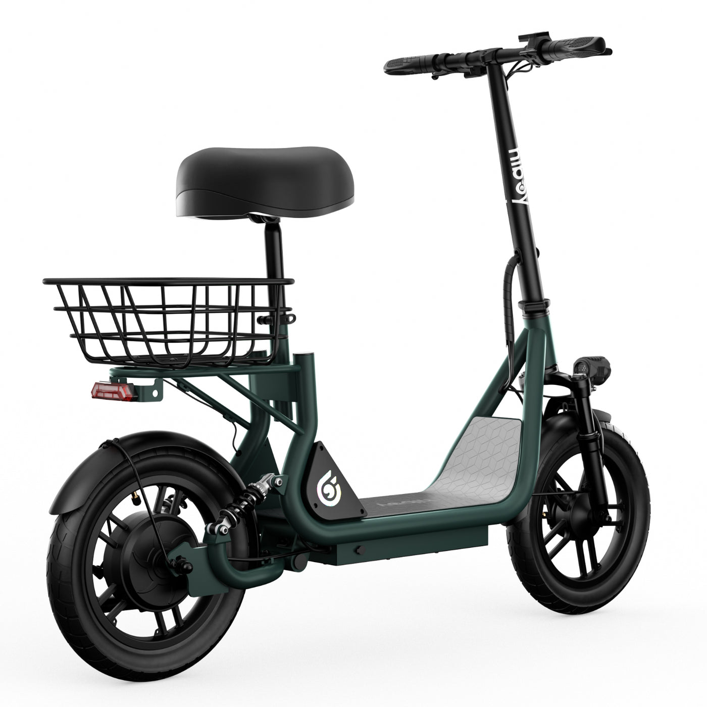 Hiboy Q2 Pro 411 Watt Electric Seat Scooter for Commuting Green