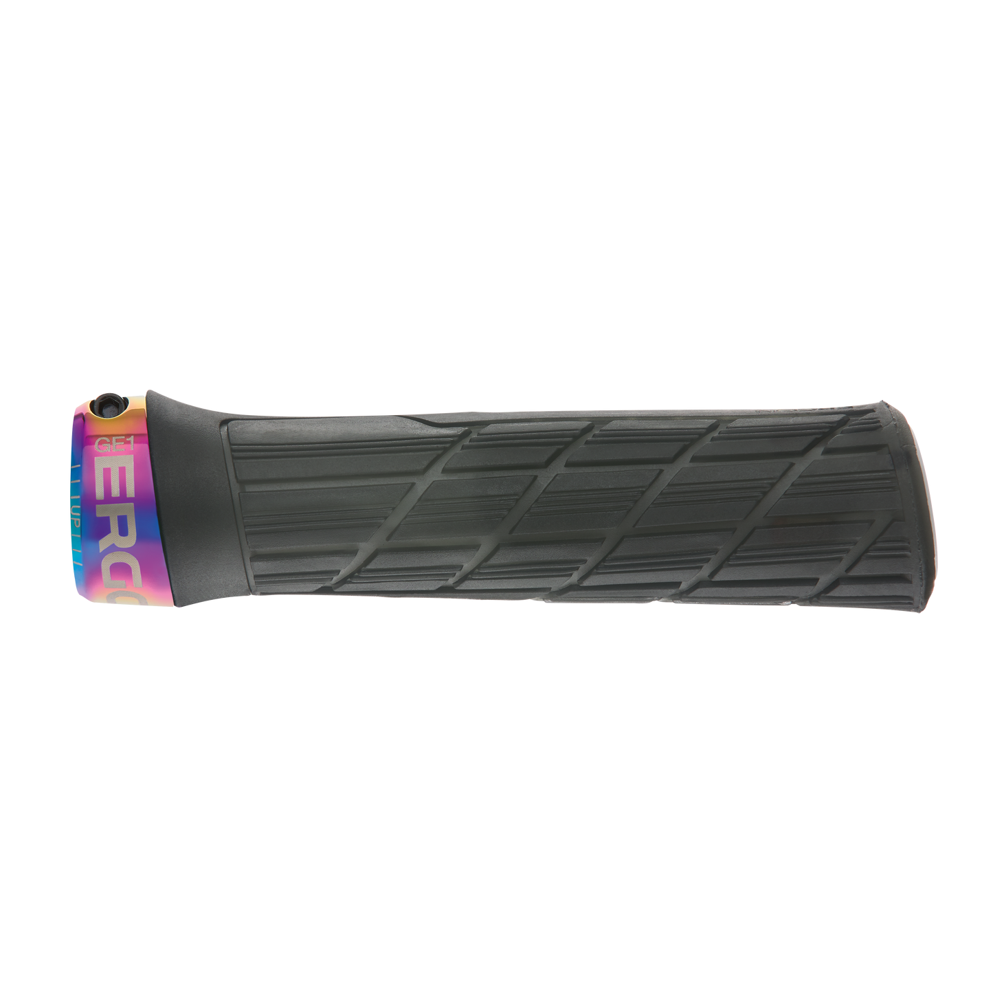 Ergon GE1 Evo Factory Slim Lock-On Mountain Bike Flat Bar Grips Frozen Stealth Oil Slick