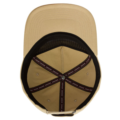 Independent Baseplate Snapback Unstructured Mid Hat, Tan, One Size