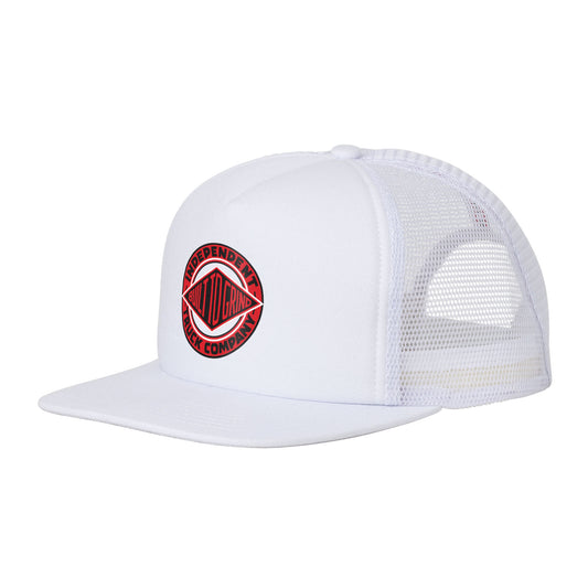 Independent BTG Summit Printed Mesh Trucker Structured Hat, White, One Size