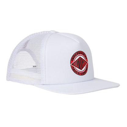 Independent BTG Summit Printed Mesh Trucker Structured Hat, White, One Size