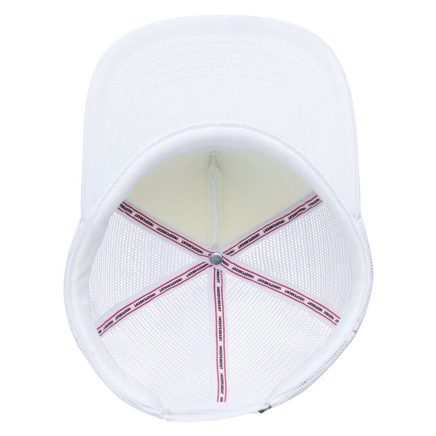 Independent BTG Summit Printed Mesh Trucker Structured Hat, White, One Size