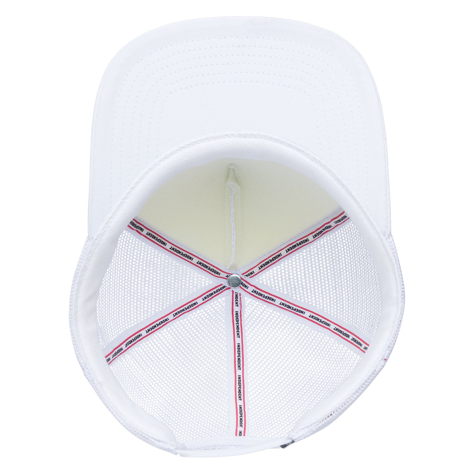 Independent BTG Summit Printed Mesh Trucker Structured Hat, White, One Size