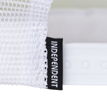 Independent BTG Summit Printed Mesh Trucker Structured Hat, White, One Size
