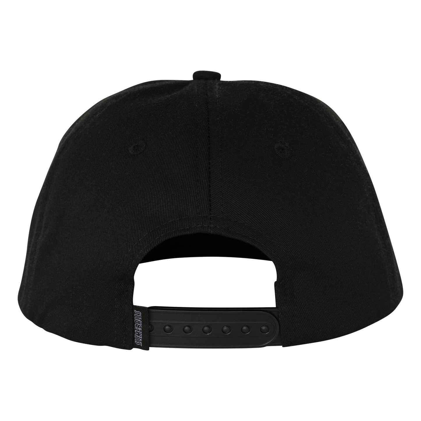Slime Balls All Nighter Snapback Unstructured Mid Hat Black One Size Unisex
