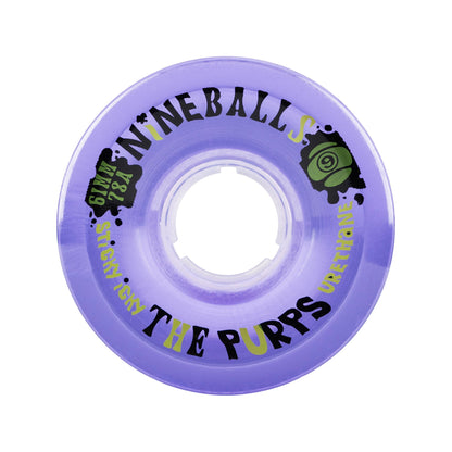 Sector 9 61mm 78a Nineballs Longboard Wheels Purple