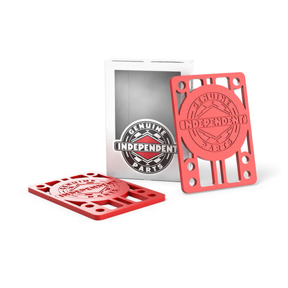 Independent Genuine Parts 1/8 in Risers Red