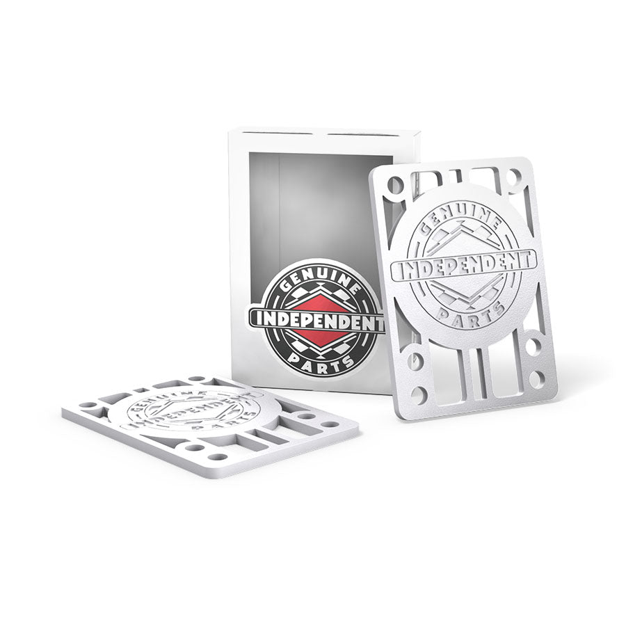 Independent Genuine Parts 1/8 in Risers White