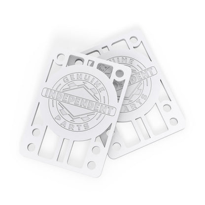 Independent Genuine Parts 1/8 in Risers White