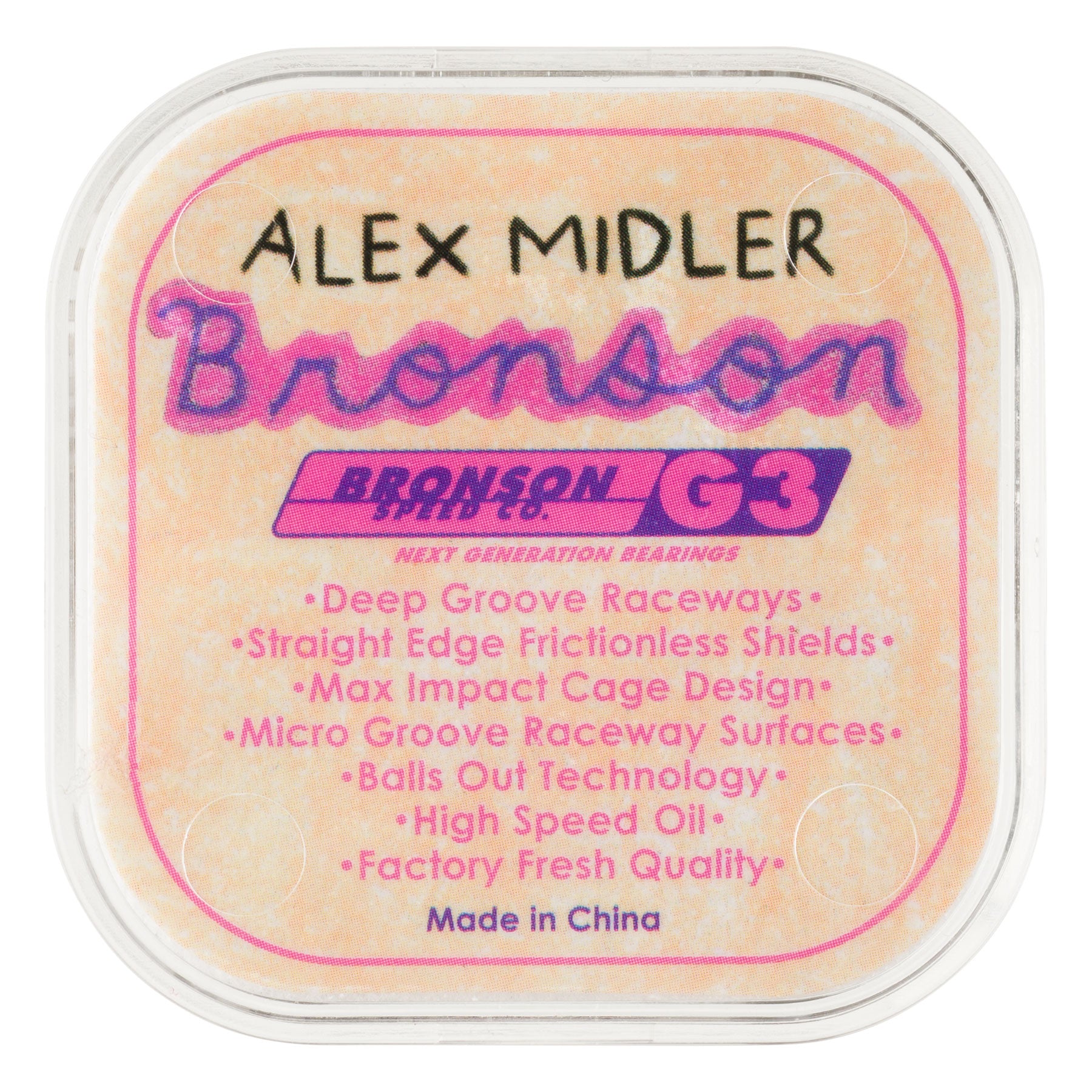 Bronson Speed Co G3 Alex Midler Pro Skate Bearings