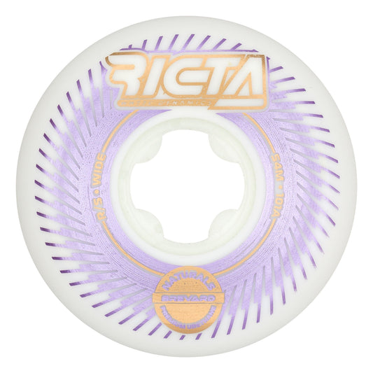 Ricta Wheels 54mm 101a Brevard Impeller Naturals Wide Skateboard Wheels