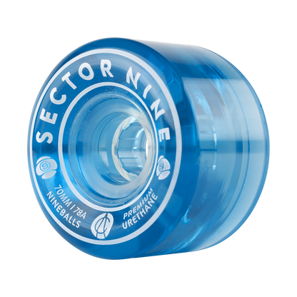 Sector 9 70mm 78a Nineballs Longboard Wheels Blue