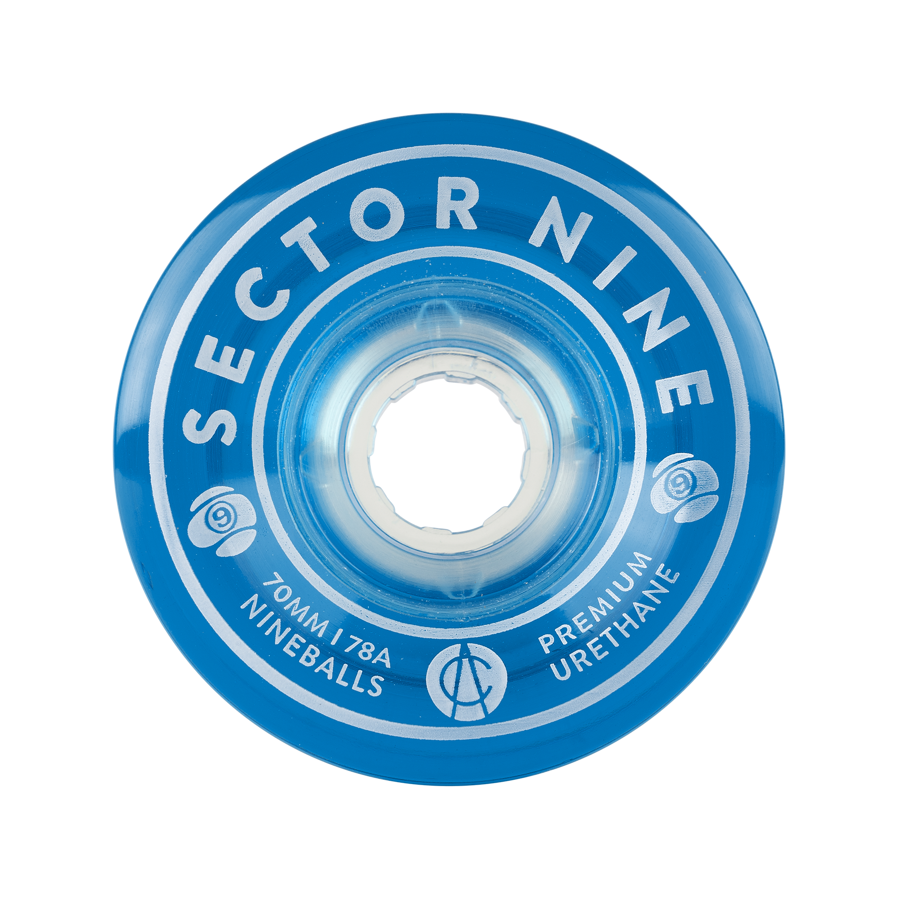 Sector 9 70mm 78a Nineballs Longboard Wheels Blue