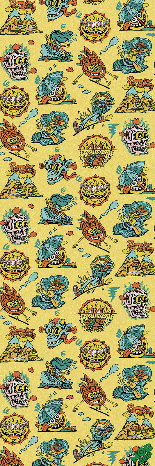 Graphic Mob x Killer Acid Doods of Summer 11in x 33in Skateboard Grip Tape
