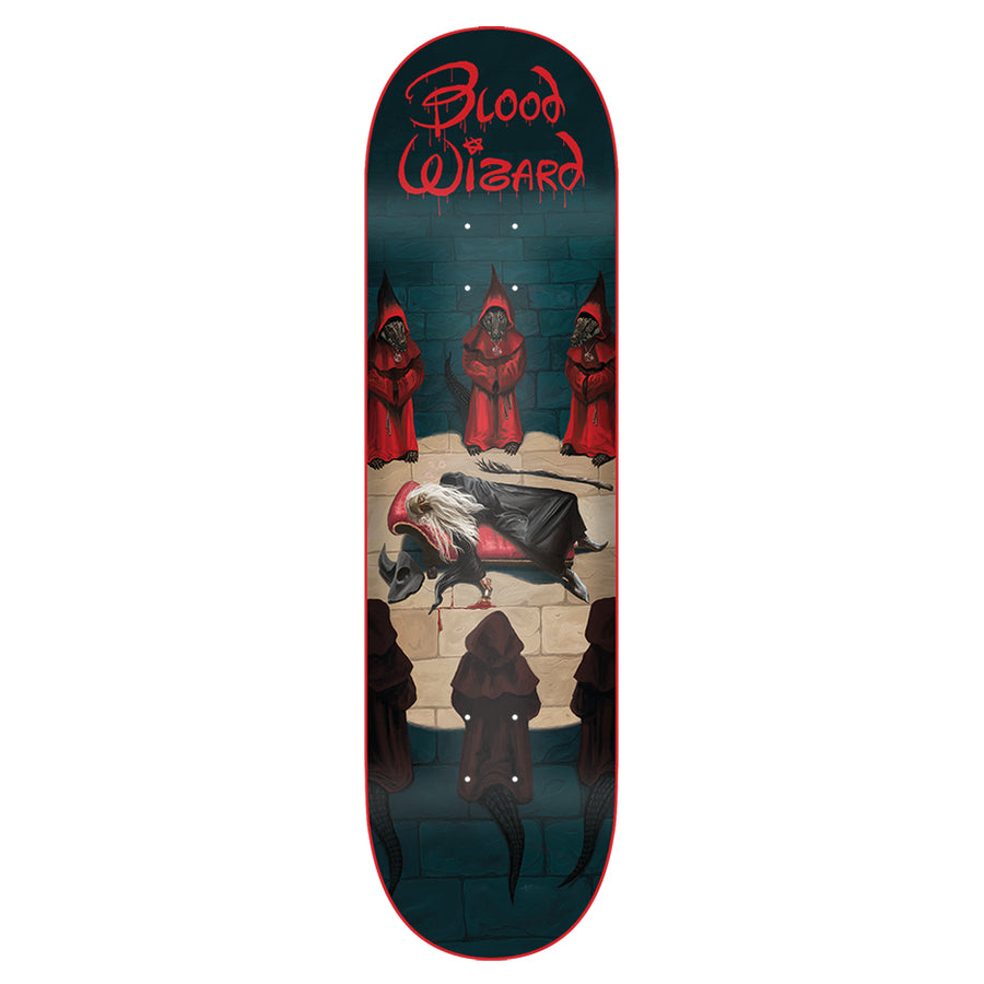 Blood Wizard Heretics Dance 8.6in x 31.5in Skateboard Deck