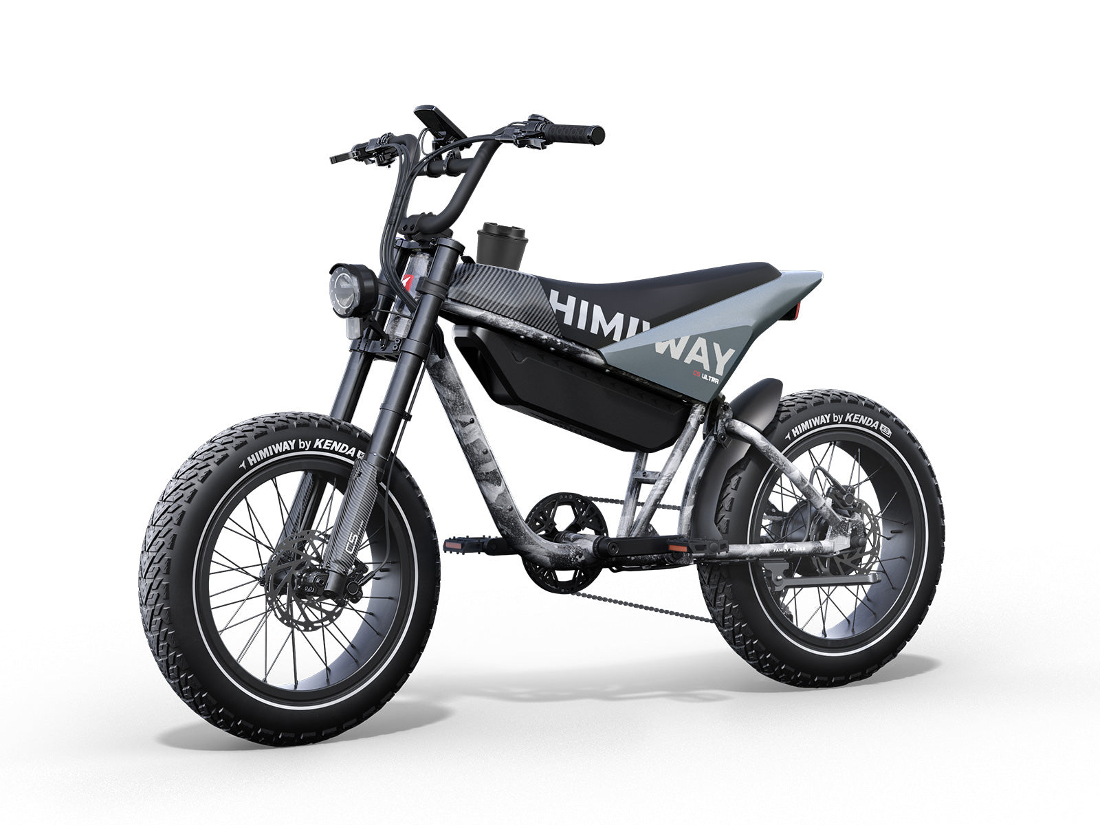 Himiway C5 Ultra 750W Motorbike Style Electric Bike Ink Camo Grey