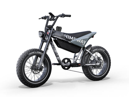 Himiway C5 Ultra 750W Motorbike Style Electric Bike Ink Camo Grey
